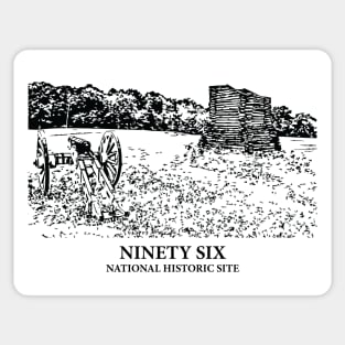 Ninety Six National Historic Site Sticker